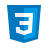 CSS3 logo icon